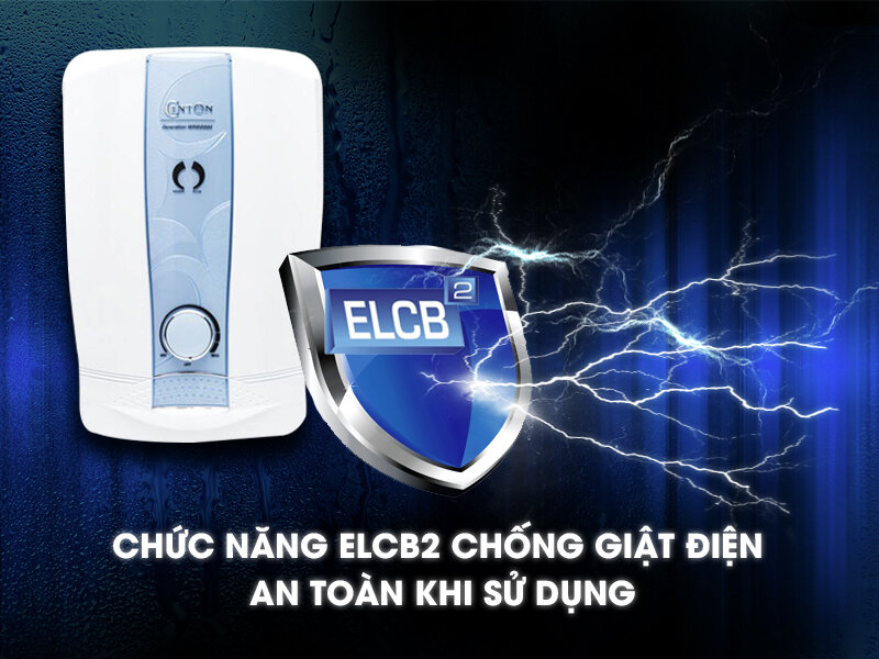 Máy nước nóng Centon 8998E 4.5 kW Máy nước nóng Centon 8998E 4.5 kW