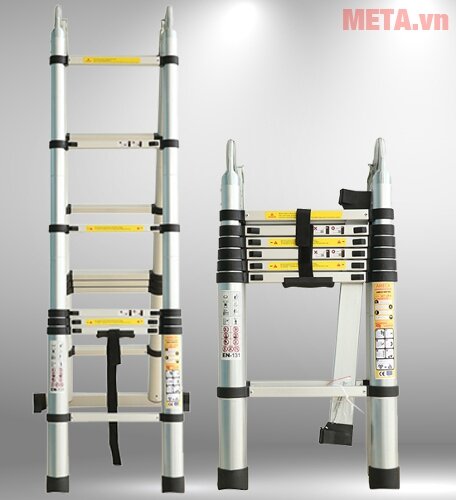 Thang nhôm xếp đôi đa năng AMI-440