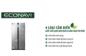 Tủ lạnh Panasonic NR-BS63XNVN 581 lít