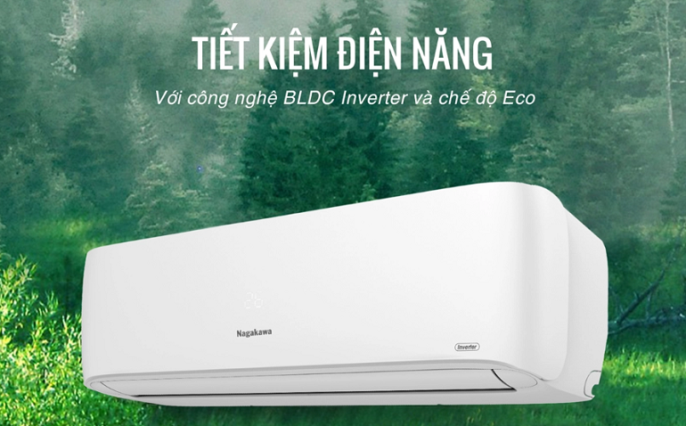 Điều hòa Nagakawa Inverter 9000 BTU 2 chiều NIS-A09R2H11