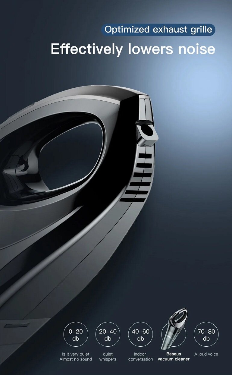 Máy hút bụi cầm tay Baseus H-501 65W