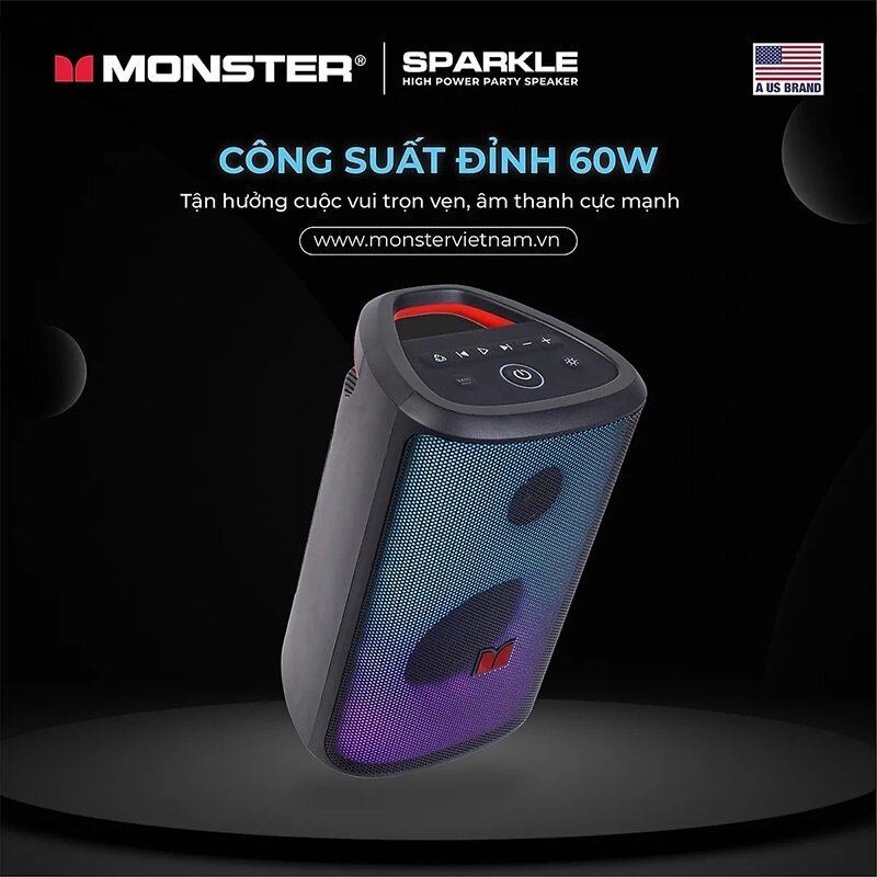 Loa Bluetooth Monster Sparkle