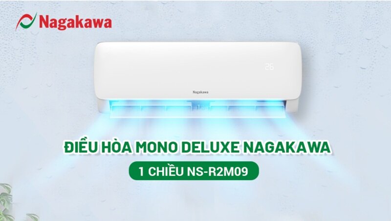 Điều hòa Nagakawa 9000 BTU 1 chiều NS-C09R2M09