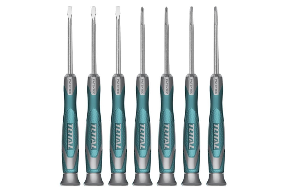 Bộ 7 tua vít đồng hồ Total THT250726