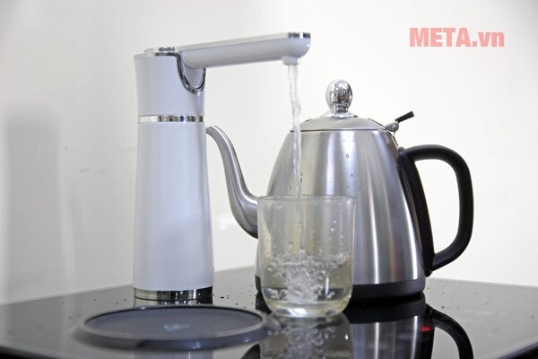 Cây nước nóng lạnh kết hợp với bàn pha trà, cà phê FujiE WD3000C