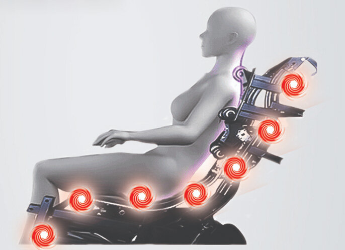 Ghế massage Buheung MK-4000 (màu xanh)