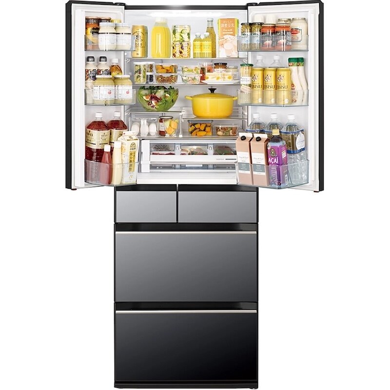 Tủ lạnh Hitachi Inverter 617 lít R-HW620RV (X) được trang bị ngăn thực phẩm tươi sống