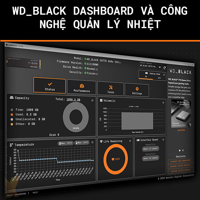 Ổ cứng SSD WD SN770 Black