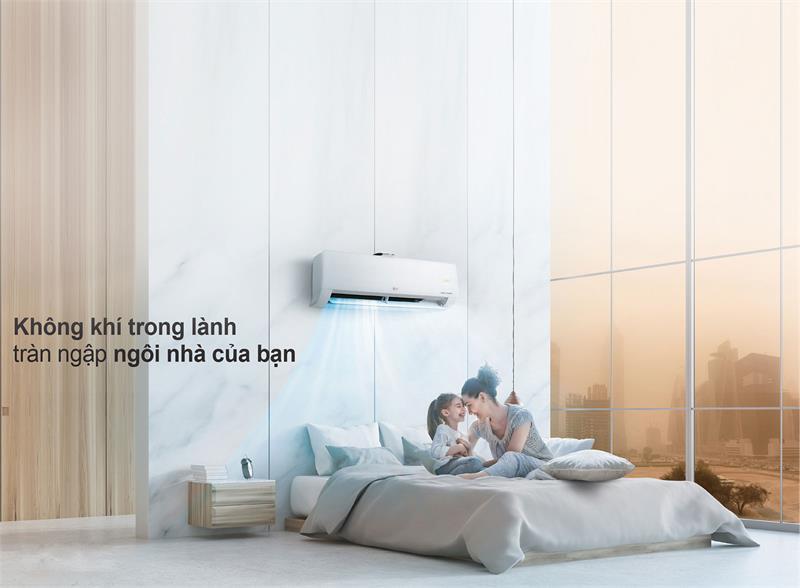 Điều hòa Inverter LG V13APF 1 chiều 12.000BTU DUALCOOL Smart ThinQ Điều hòa Inverter LG V13APF 1 chiều 12.000BTU DUALCOOL Smart ThinQ