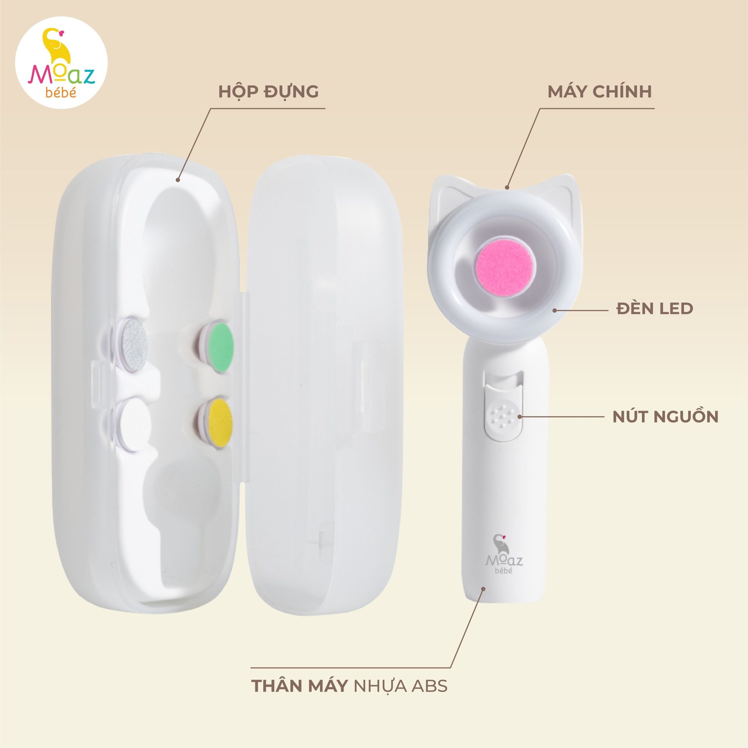 Máy dũa móng tay cho bé MB – 080
