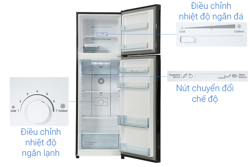 Tủ lạnh Hitachi Inverter 260 lít HRTN5275MFUVN 4 Tủ lạnh Hitachi Inverter 260 lít HRTN5275MFUVN là sự lựa chọn hoàn hảo