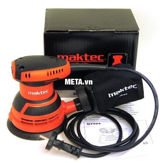 Máy chà nhám quỹ đạo tròn Maktec MT924