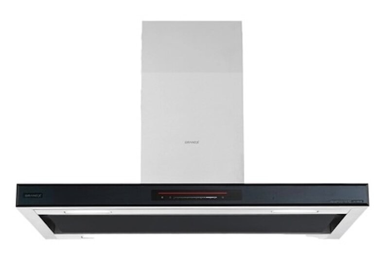 Máy hút mùi GrandX GX-H90IL89 sở hữu kiểu dáng chữ T hiện đại,