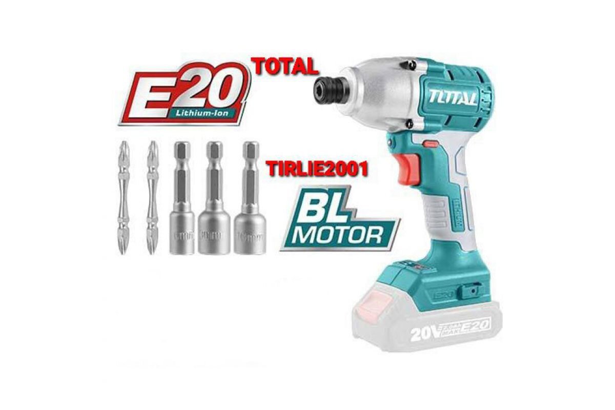Máy vặn vít pin 20V E20 Total TIRLIE2001