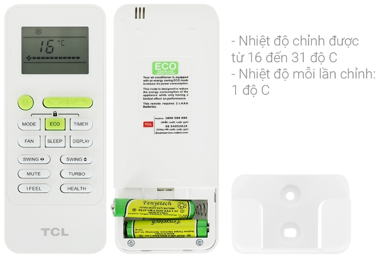 Điều hòa TCL Inverter 9000 BTU 1 chiều TAC-10CSD/XAB1I gas R-32 3 Điều hòa TCL Inverter 9000 BTU 1 chiều TAC-10CSD/XAB1I cảm biến ifeel