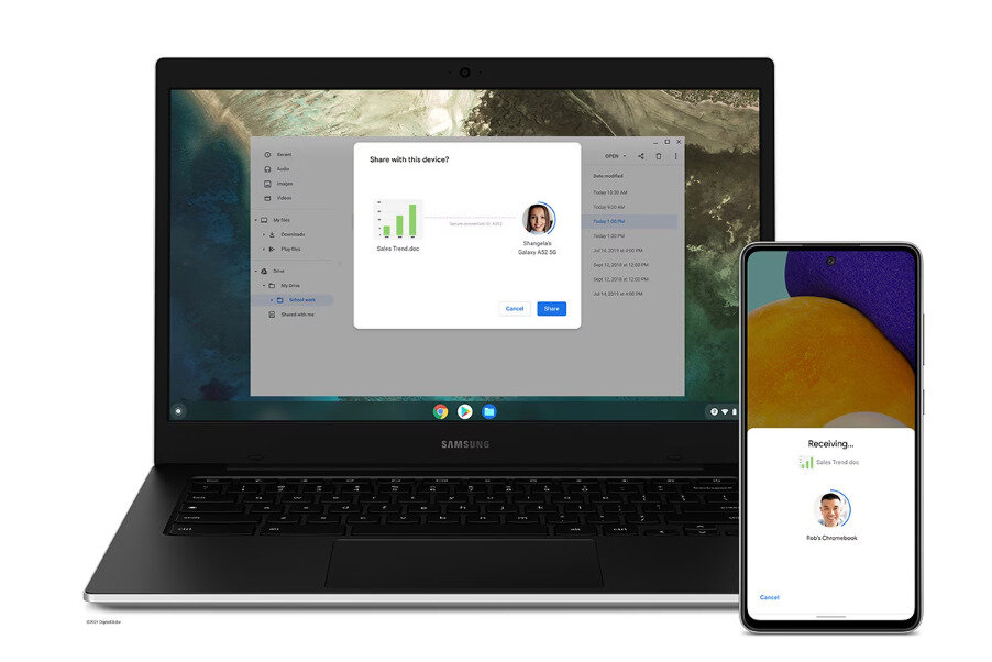 Laptop Samsung Galaxy Chromebook Go