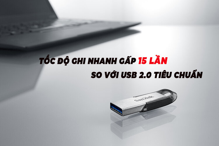 Handy SanDisk CZ73 256GB, USB 3.0 Ultra Flair SDC73-256G-G46 