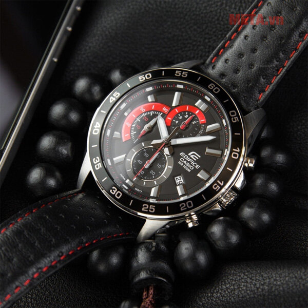 Đồng hồ nam Casio Edifice EFV-550L-1AVUDF dây da thật Đồng hồ nam Casio Edifice EFV-550L-1AVUDF dây da thật