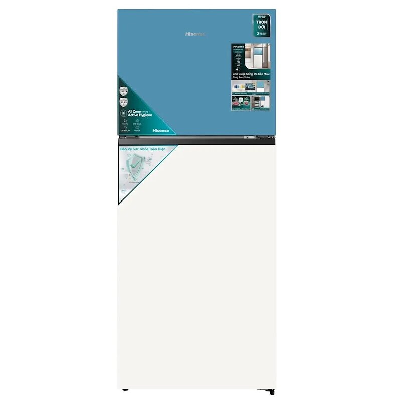Tủ lạnh Hisense RT549N4EW-MBU sở hữu thiết kế hiện đại, sang trọng
