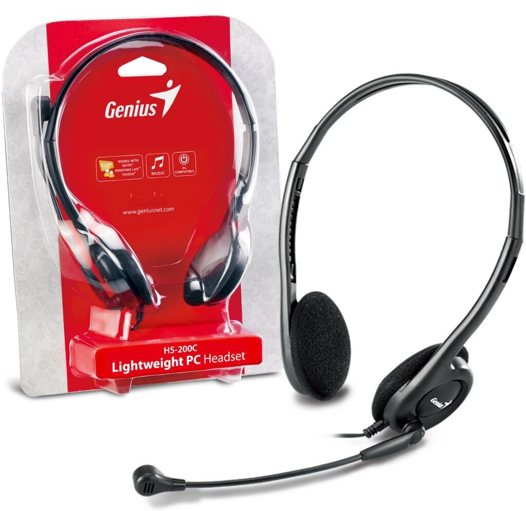 Combo 2 bộ nghe nói Genius (Headset) HS-M200C