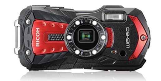 Máy Ảnh Chống Nước Ricoh WG-60 (Đỏ)