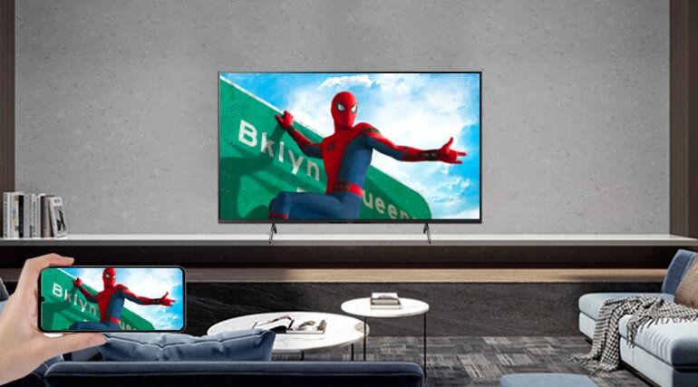 Smart tivi Sony 75 inch 4K KD-75X86J  tiện ích hiện đại