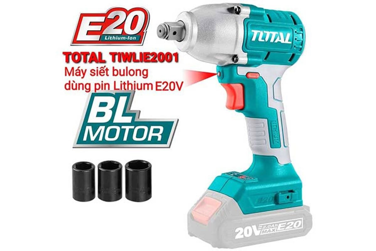 Máy siết bu lông pin 20V E20 Total TIWLIE2001