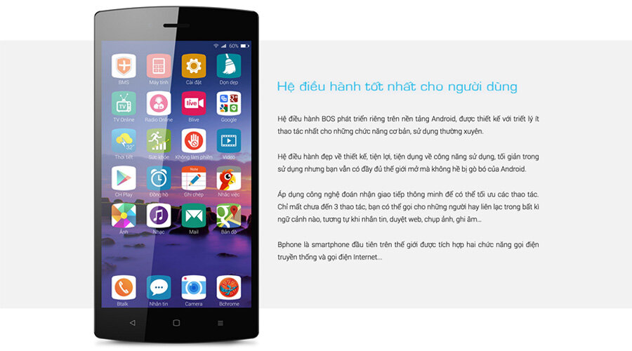 Điện thoại Bkav Bphone Điện thoại Bkav Bphone