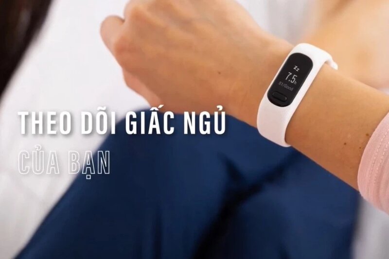Đồng hồ thông minh Garmin Vivosmart 5 theo dõi giấc ngủ