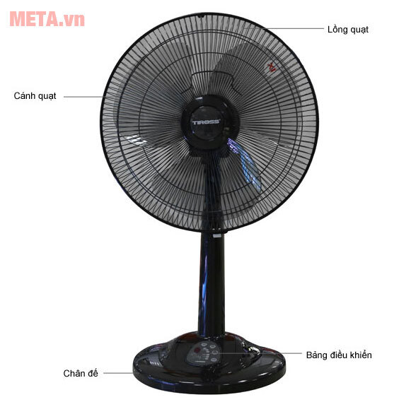 Quạt lửng Tiross TS-912 Quạt lửng Tiross TS-912