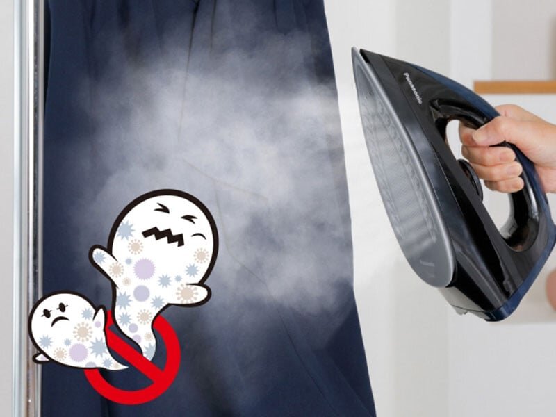 Hơi nước mạnh cùng nhiệt cao dễ dàng loại bỏ vi khuẩn có hại