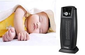 Quạt sưởi TIROSS TS928 có điều khiển, hẹn giờ