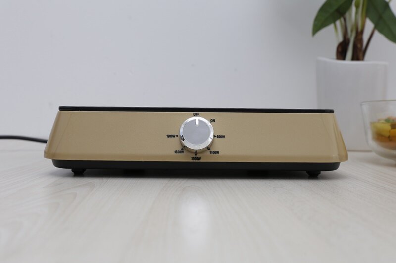 Bếp từ Midea MI-K1917EF(G) đen vàng Bếp từ Midea MI-K1917EF(G) đen vàng