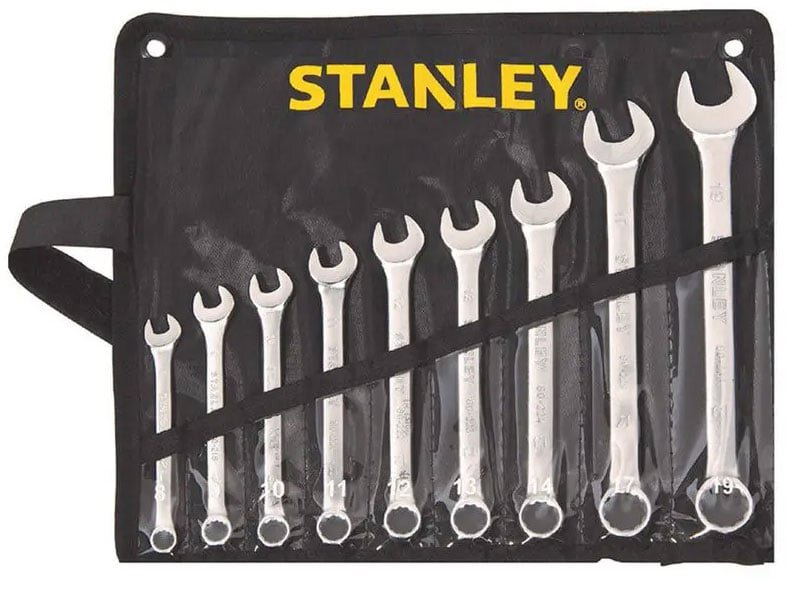 Cờ lê vòng miệng MET 9 chi tiết Stanley STMT80941-8 Cờ lê vòng miệng MET 9 chi tiết Stanley STMT80941-8