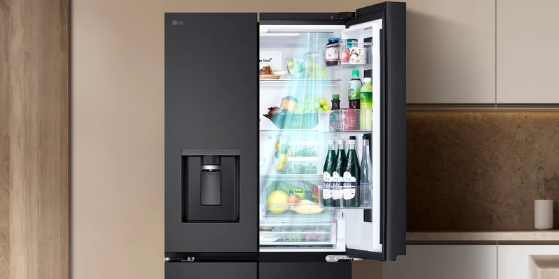 Tủ lạnh LG Inverter 576 lít LFD58BLMAI 6 Tủ lạnh LG Inverter 576 lít Multi Door InstaView LFD58BLMAI