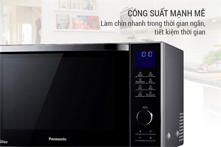 Lò vi sóng hơi nước siêu nhiệt Panasonic NN-DS596BYUE 27L