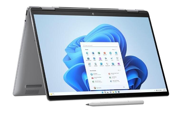 Laptop HP Envy X360 14-fc0090TU (A19C0PA) (Ultra7 155U/16GB RAM/512B SSD/14 2.8K Cảm ứng/Bút/Win11/Bạc)