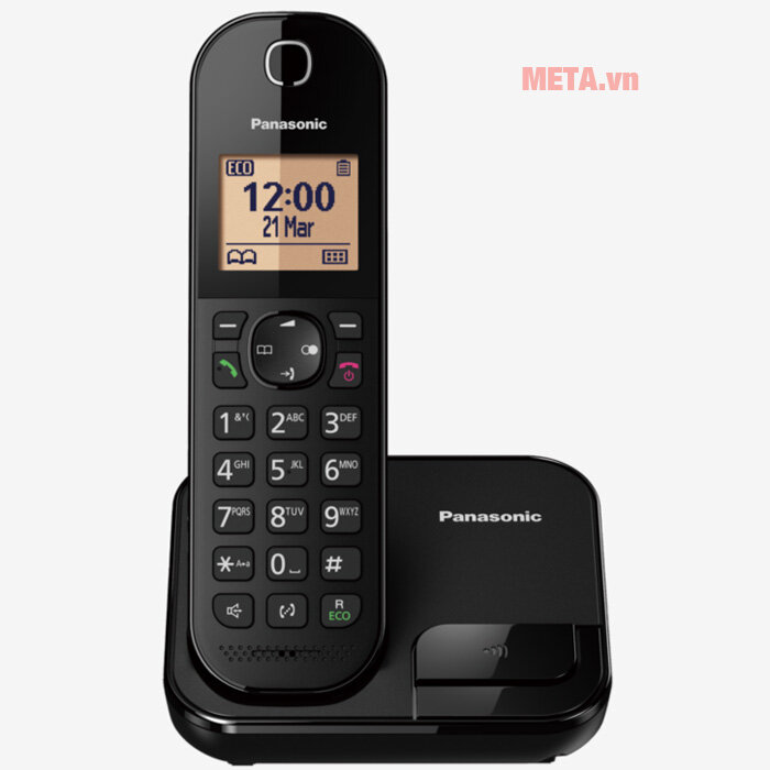 Điện thoại IP Panasonic KX-TGC412CX (2 máy cầm tay)