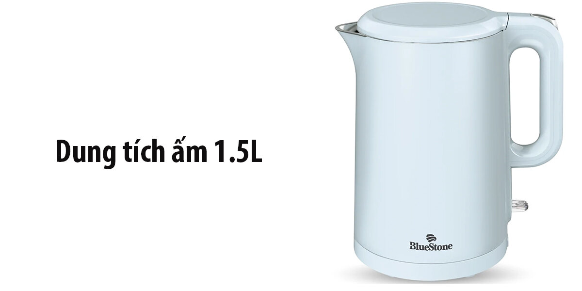 Dung tích ấm 1.5 Lít