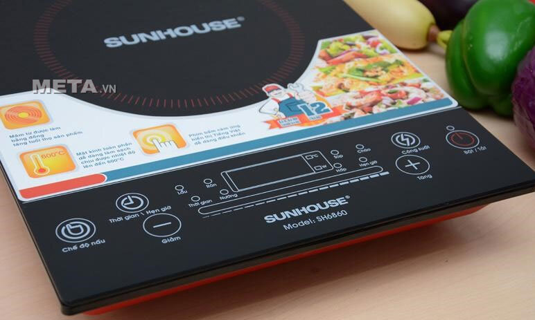 Bếp điện từ cảm ứng nhập khẩu Sunhouse SH - 6860
