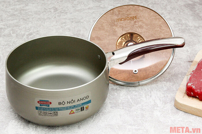 Bộ nồi Anod Sunhouse SH9951