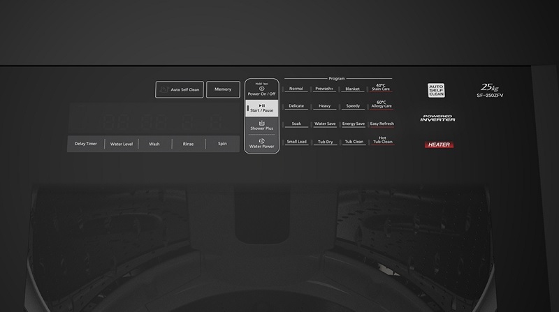 Máy giặt Hitachi Inverter 25 kg SF-250ZFVAD Máy giặt Hitachi Inverter 25 kg SF-250ZFVAD