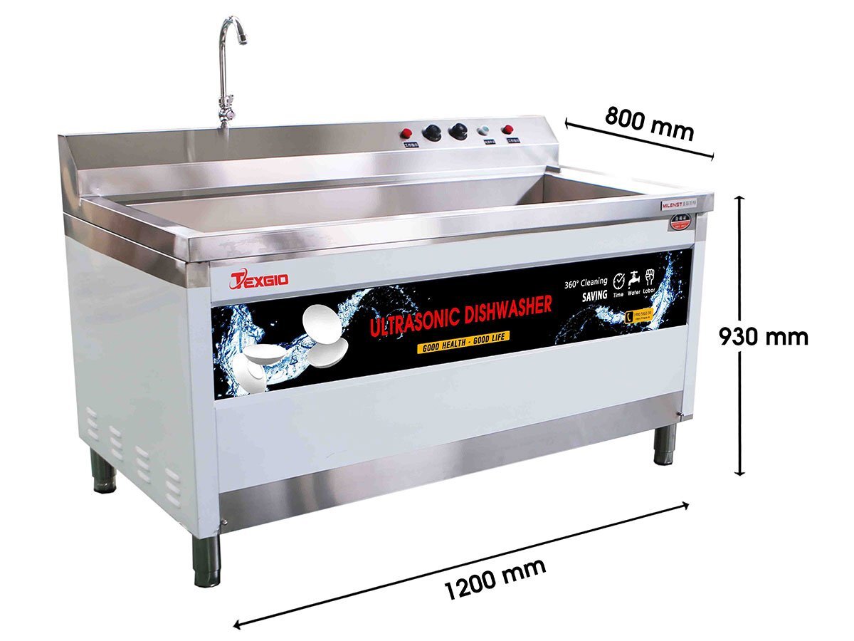 Kích thước Texgio TGU-1200XS Texgio TGU-1200XS