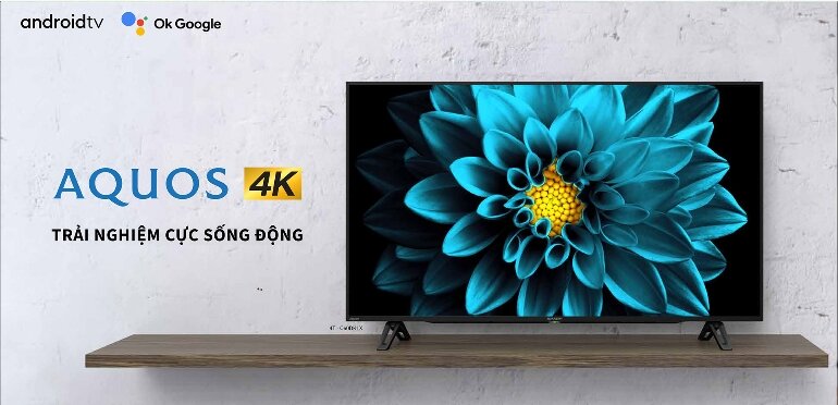 Android Tivi Sharp 4K 60 inch 4T-C60DK1X
