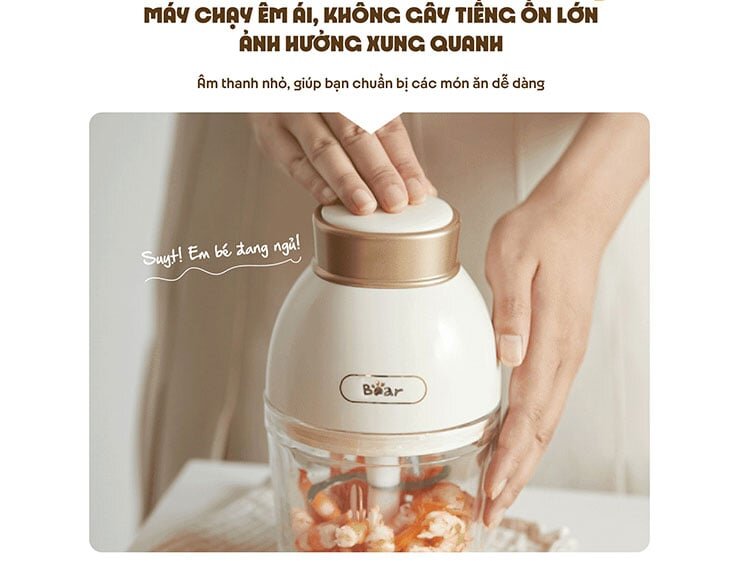Máy xay ăn dặm Bear  