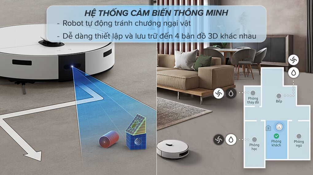 Robot hút bụi Samsung 