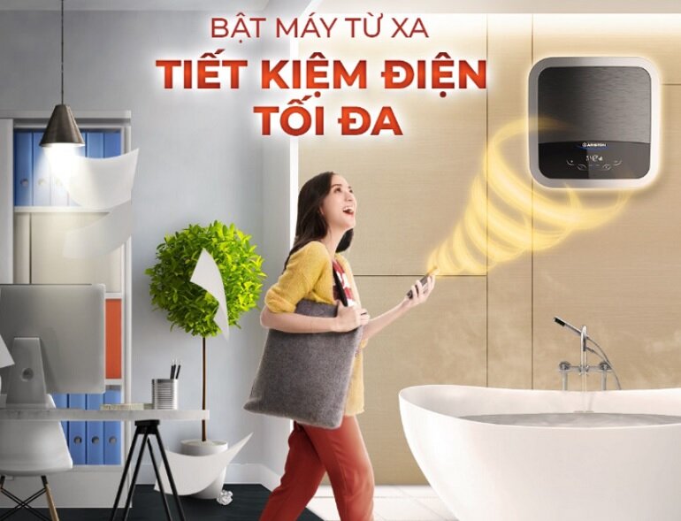 Bộ ổn định nhiệt điện tử TBSE trên bình nóng lạnh 15L Ariston ANDRIS2 TOP WIFI