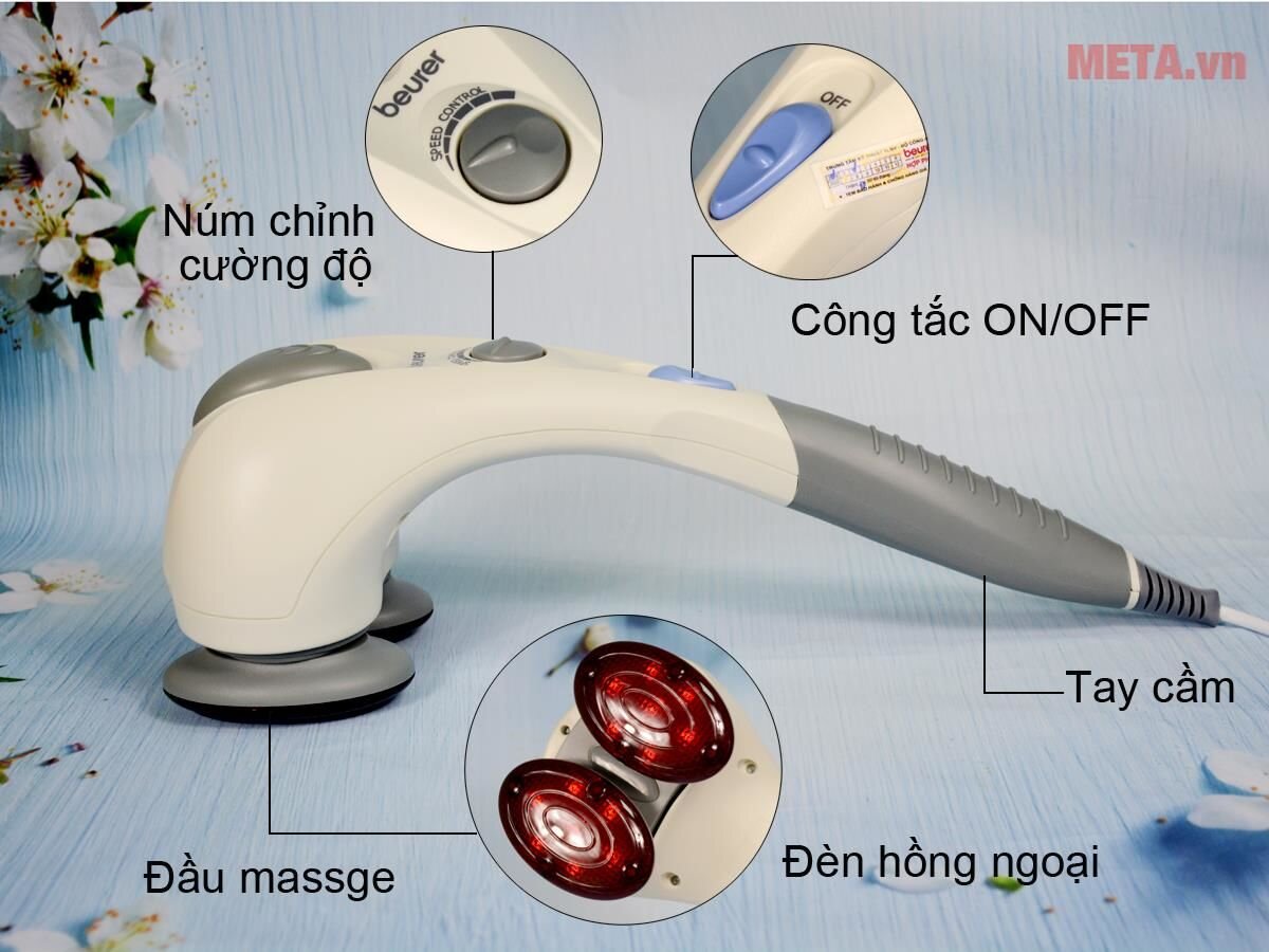 Máy massage đấm đôi Beurer MG80