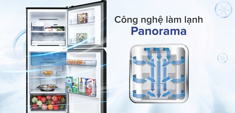 Tủ lạnh Panasonic Inverter 268 lít NR-TV301VGMV 3 Tủ lạnh Panasonic Inverter 268 lít NR-TV301VGMV