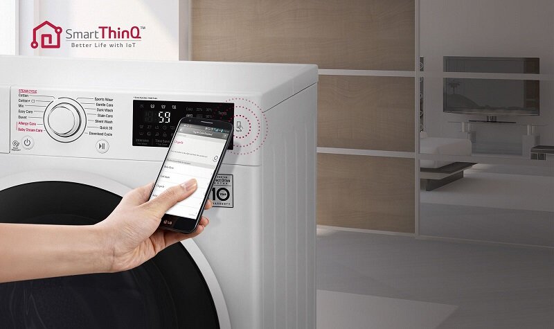 Máy giặt LG Inverter 8 kg FC1408S4W1 Máy giặt LG Inverter 8 kg FC1408S4W1